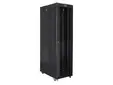 Комуникационен шкаф Lanberg rack cabinet 19' free-standing 47U800x1200 (flat pack) with glass door lcd black v2