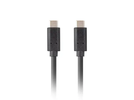 Кабел Lanberg Cable USB-C MM 3.1 GEN 2 CABLE 1.8M 10GBS PD100W Black