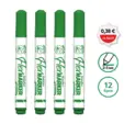 Маркер за бяла дъска FO-WB03 зелен 4 броя с пиктограми за 12 броя