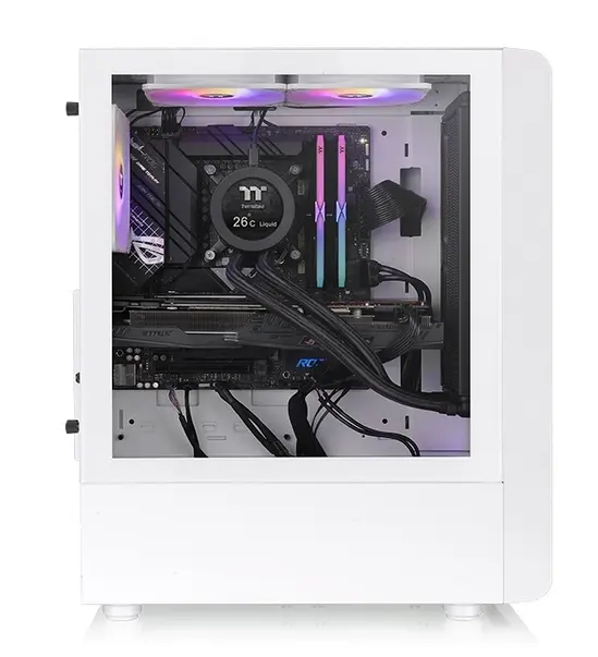 Кутия за компютър Thermaltake S200 TG Snow