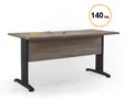 Работно офис бюро 140 см с метален крак 30 мм плот 