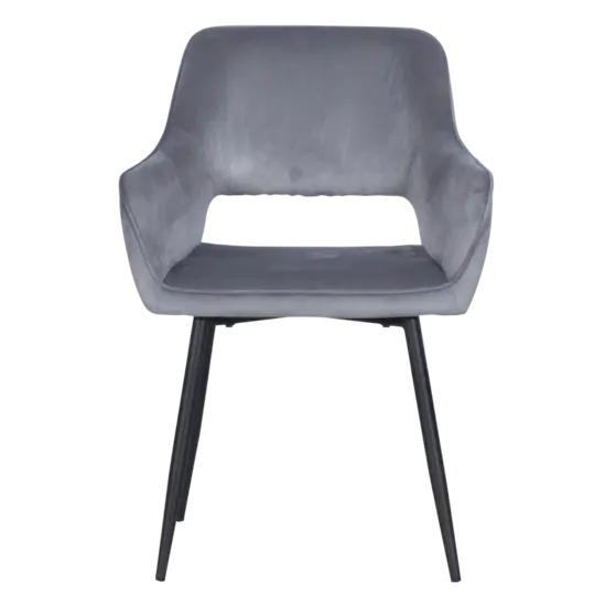 Трапезен стол ДЕМИРА- светлосив