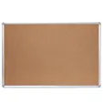 Коркова дъска с алуминиева рамка 90х120 см-снимка отпред