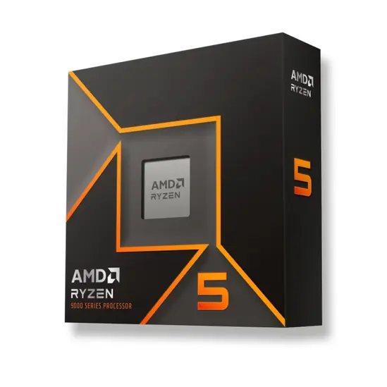 Процесор AMD Ryzen 5 9600X 6C12T (3.9GHz  5.4GHz Boost, 32MB, 65W, AM5)