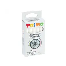 Тебешир Primo кръгъл бял 