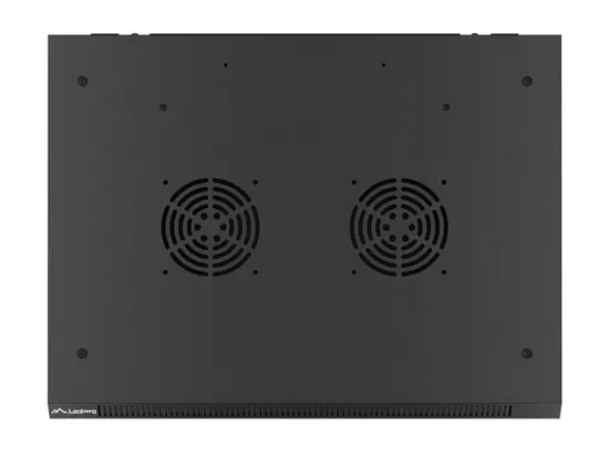 Комуникационен шкаф Lanberg rack cabinet 19' wall-mount 12U600x450 for self-assembly with metal door black (flat pack)