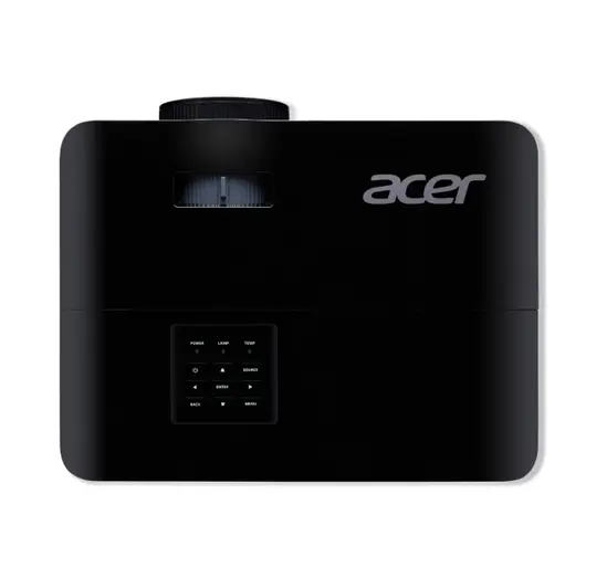 Мултимедиен проектор Acer Projector X139, DLP, WXGA (1280x800), 5000 ANSI Lum, 20 000:1, 1.3x, 3D ready, VGA inout, 2xHDMI, RCA, Audio inout, USB type A (5V1A), RS232, Lamp life up to 15000h, Auto Keystone, Speaker 1x3W, 2.8kg, Black