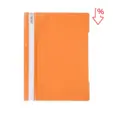 Папка PVC с перфорация оранжева