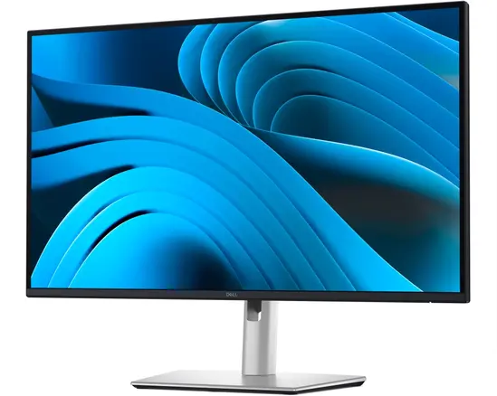 Монитор Dell P2725DE, 27" WQHD LED, IPS Anti-Glare, 5ms, 100 Hz, 1500:1, 350 cd/m2, 2560x1440, 99% sRGB, USB-C Hub, 3x USB 5Gbps Type-A, HDMI, Display Port, Power Delivery 90w, RJ45, Height Adjustable, Pivot, Swivel, Tilt, Black