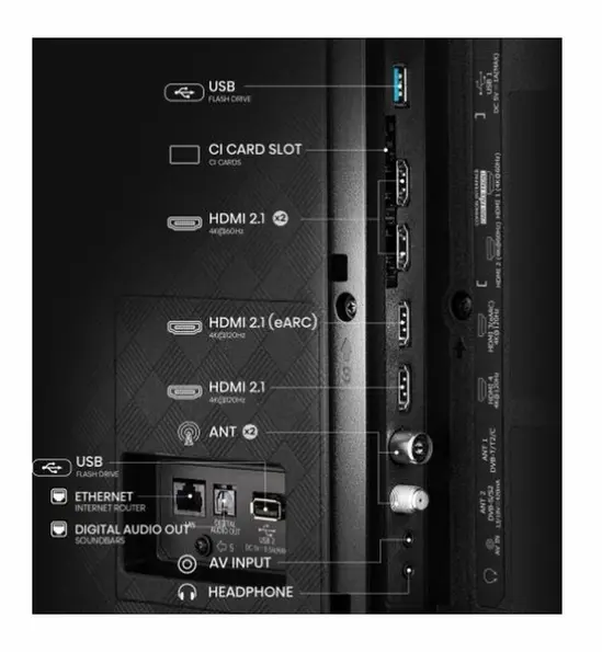 Телевизор Hisense 55" A85Q, 4K UHD OLED Smart TV, 120Hz, 1000 nits,HDMI 2.1, Game Mode Pro, AMD FreeSync Premium, Dolby Vision IQ & Atmos, Bluetooth, Alexa Built-in, Black