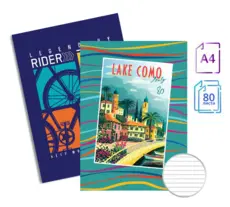 Тетрадка телчета А4 офсет 80 л редове