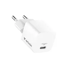Зарядно устройство Verbatim Mini GaN Charger 20W EU plug