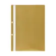 Папка PVC с перфорация 50 броя злато