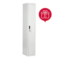 Метален гардероб BTL EL с 1 отделение 185х30х45 см  с пиктограма за подарък