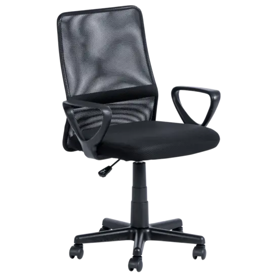 Работен стол НАДЯ- Снимка отпред, меш, мрежа