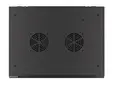 Комуникационен шкаф Lanberg rack cabinet 19' wall-mount 9U600x450 for self-assembly with metal door  black (flat pack)