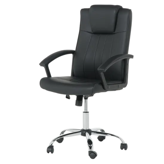 Директорски стол ЛАВРЕН- сниман отстрани, полипропиленови подлакътници