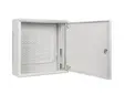 Комуникационен шкаф Lanberg rack cabinet 19' wall-mount 6U+3u540x200 low-profile grey (assembled)