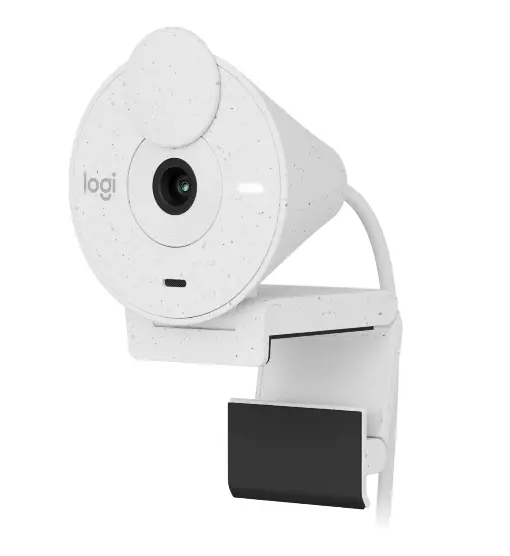 Уебкамера Logitech Brio 300 Full HD webcam - OFF-WHITE - USB - NA - EMEA28-935