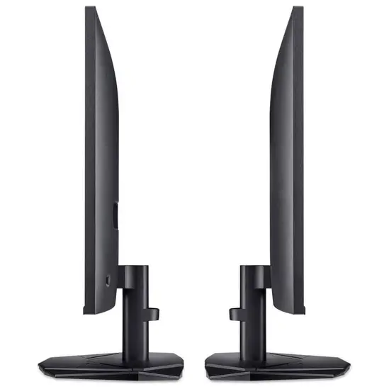 Монитор Acer Nitro KG240YW3bmiipx, 23.8'', FHD (1920X1080) IPS, ZeroFrame, FreeSync Premium 240Hz, 1ms/0.5ms GTG, 100M:1, 250nits, 99% sRGB, 2xHDMI, DP, Audio out, Tilt, Vesa, Black