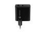 Адаптер Natec USB Charger Ribera Gan 1X USB-A + 1X USB-C 45W, Black
