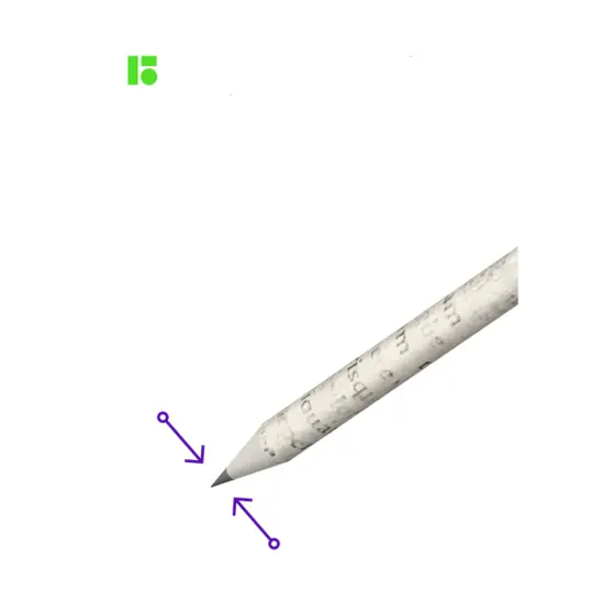 Молив графитен Berlingo Eco HB комплект 12 броя