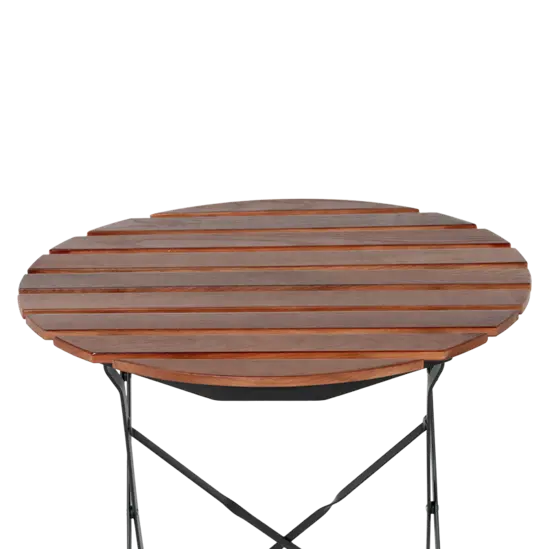 Сгъваема градинска маса БОЖУРА- дървен плот