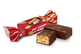 Бонбони Roshen candy nut софт карамел и фъстък 1кг