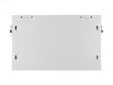 Комуникационен шкаф Lanberg rack cabinet 19' wall-mount 6U600x450 with perforated door grey (flat pack)