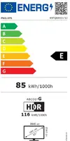Телевизор Philips 65PQS8501/12, 65'' 4K UHD QLED (3840x2160), DVB-T/T2/T2-HD/C/S/S2, 60Hz, 3 sided Ambilight, Pixel Precise UHD, HDR10+, HLG, Dolby Atmos, Titan OS, VRR, 3*HDMI, 2*USB, WiFi 5, BT 5.4, AirPlay, 20W RMS, Black