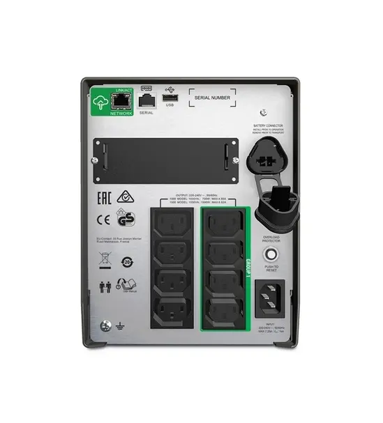 Непрекъсваем ТЗИ APC Smart-UPS 1000VA LCD 230V with SmartConnect