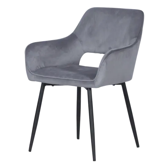 Трапезен стол ДЕМИРА- светлосив