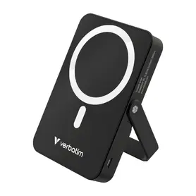 Външна батерия Verbatim Charge 'n' Go Power Bank with Stand Magnetic Wireless 10000mAh Black