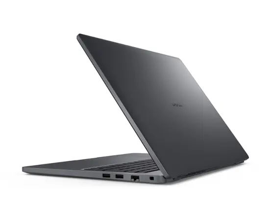 Лаптоп Dell Pro 16 PC16250, Intel 5 120U (10 cores, up to 5.0 GHz), 16" FHD+(1920x1200) 300nits AG, 16 GB: 1x16 GB, DDR5, 5600 MT/s, 512 GB SSD, Intel Graphics, FHD HDR IR Cam and Mic, Wi-Fi 6E, FPR, Backlit Kb, Win11 Pro, Magnetite, 3Y PS