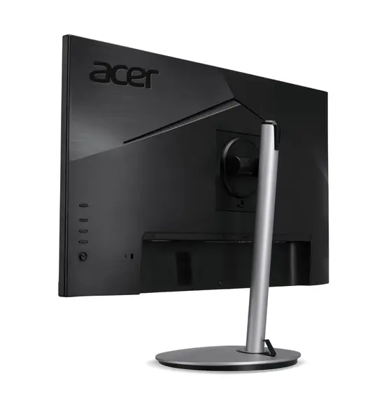 Монитор Acer Vero CB242YGsmiprx, 23.8' FHD (1920x1080) IPS, ZeroFrame 120Hz Adaptive Sync, 1ms (VRB), 250nits, VGA, HDMI, DP, Speakers Audio InOut, Silver, 3Y
