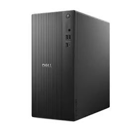 Настолен компютър Dell Tower ECT1250, Intel Core Ultra 7-265 (20 Cores, 30MB Total Cache, 2.4GHz), 16GB, 1x16GB, DDR5, 5600MTs, 1TB M.2 PCIe NVMe SSD, Intel UHD Graphics, Wi-Fi 6, Bulgarian Keyboard&Mouse, 180W, Win 11Pro, 3Y PS