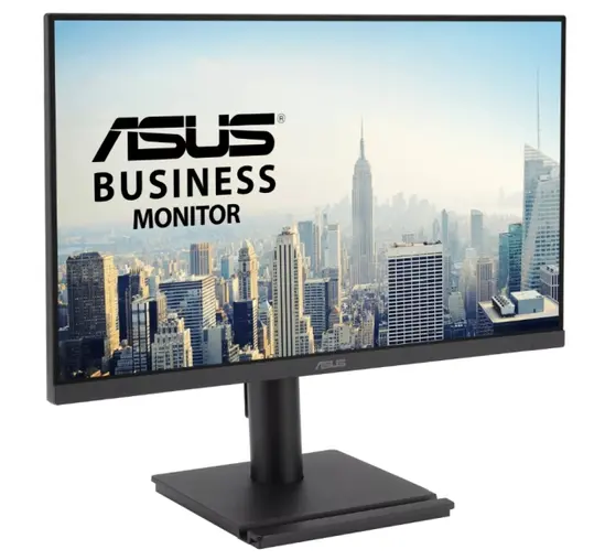 Монитор Asus VA279QGSE Business Monitor 27", IPS, Full HD, Frameless, 120Hz, Adaptive-Sync, 1ms MPRT, HDMI, DisplayPort, VGA, Low Blue Light, Flicker Free, Ergonomic Design, Wall Mountable, Black