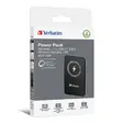 Външна батерия Verbatim MCP-5BK Power Pack 5000 mAh with UBS-C® PD 20W  Magnetic Wireless Charging 15W Black