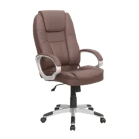 Директорски стол АЛЕКСАНДЪР - светлокафяв цвят, СНИМКА ОТПРЕД