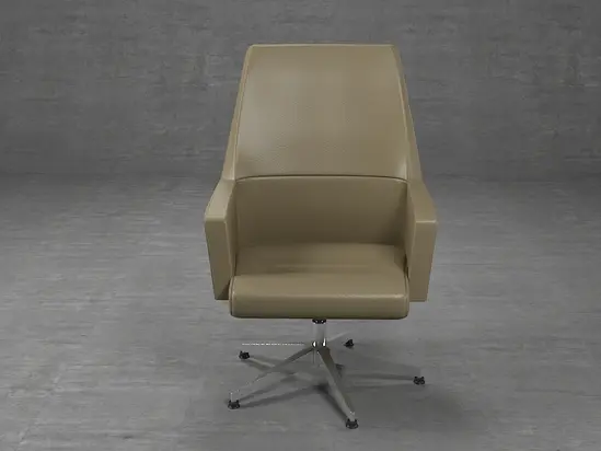 Посетителски стол КАЙМАКЧАЛАН LND 03-снимка отпред