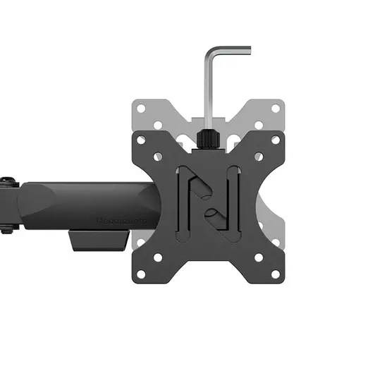 Стойка Neomounts Nero Triple Flat Screen Desk Mount  (phone holder+Quick-fix clampgrommet)