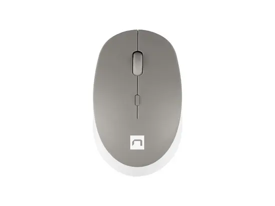 Мишка Natec Mouse Harrier 2 Wireless 1600 DPI Bluetooth 5.1 White-Grey