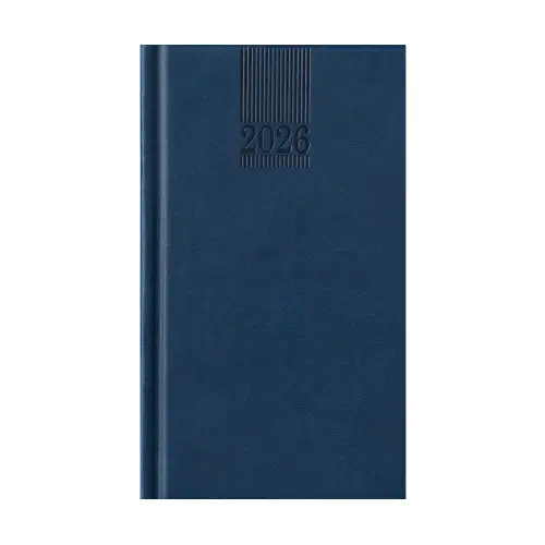 Календар - бележник ПОЛО джобен-тъмносин цвят