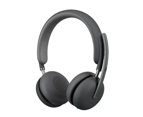 Слушалки Logitech Zone Wireless 2 Headset, Teams - GRAPHITE