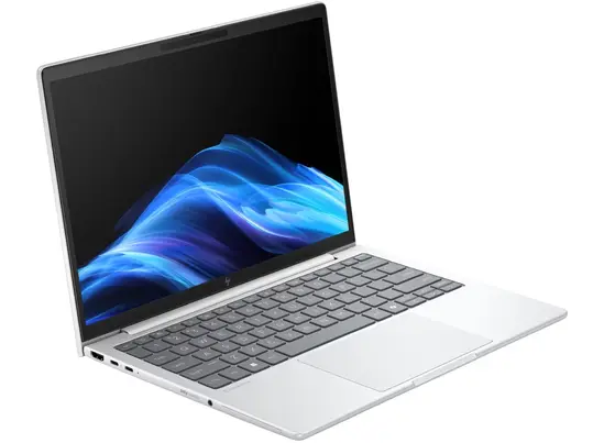 Лаптоп HP EliteBook 8 G1i AI 13" Pike Silver, Ultra 7-255U(up to 5.2GH/12MB/12C), 13.3" WUXGA AG 400nits, 32GB On-board, 1TB PCIe SSD, WiFi 7 + BT 5.4, Backlit Kbd, FPR, Smart Card Reader, 3C Batt, Win 11 Pro, 3Y Offsite