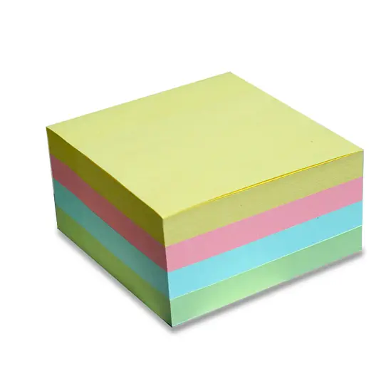 Самозалепващи листчета 76х76мм пастел 400 л