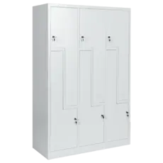 Метален гардероб BTL КK с 6 отделения -180х120х50 см