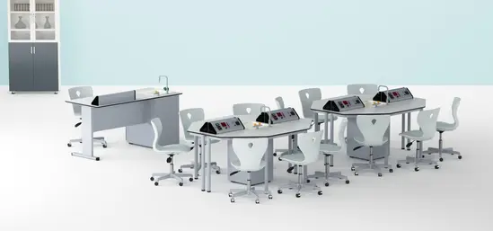 Кабинет HEXA по химия и биология дигитален - синя стая