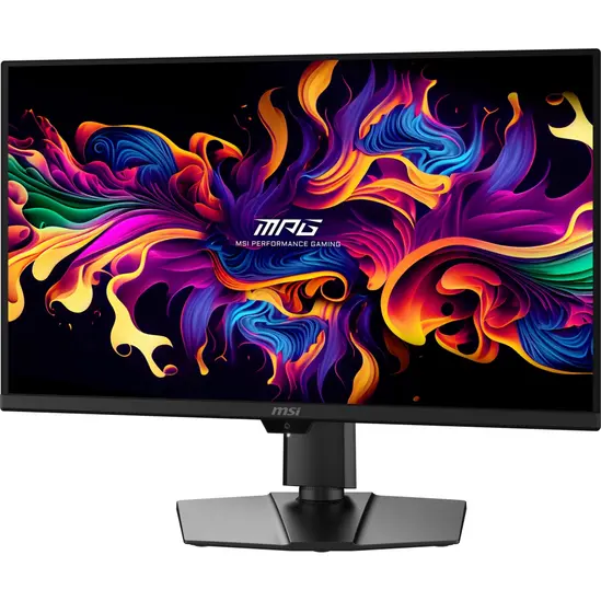 Монитор MSI MPG 271QR QD-OLED X50 Gaming Monitor, 26.5", 0.03ms, 500Hz, 2560x1440, G-SYNC, AMD FreeSync Premium Pro, AI Vision, Console Mode, ClearMR 21000, HDR True Black 500, Type-C(98W PD), DP(2.1a), 2xHDMI(2.1), USB Hub, Pivot, Heigh Adj., VESA, Black