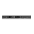 Комутатор ZyXEL XGS1935-28, 28 Port Smart Managed Switch, 24x Gigabit Copper and 4x 10G SFP+, hybrid mode, standalone or NebulaFlex Cloud